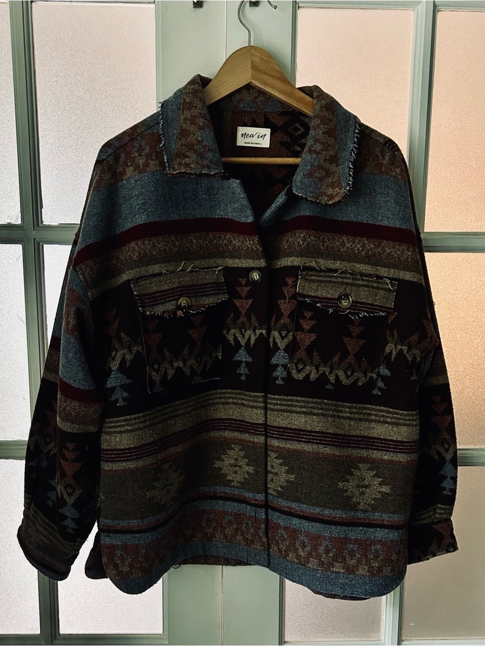 Women’s Patterned Jacket Multi print